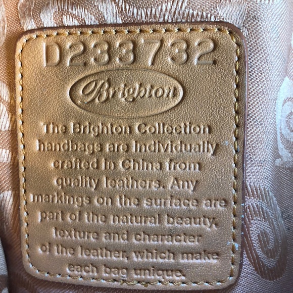 Brighton brown croc pattern purse - Picture 2 of 3